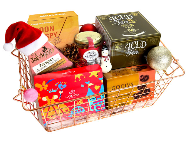 Christmas Gift Hamper - Christmas Permium Joyous Snack Gift Hamper XC17 - XH1117A6 Photo