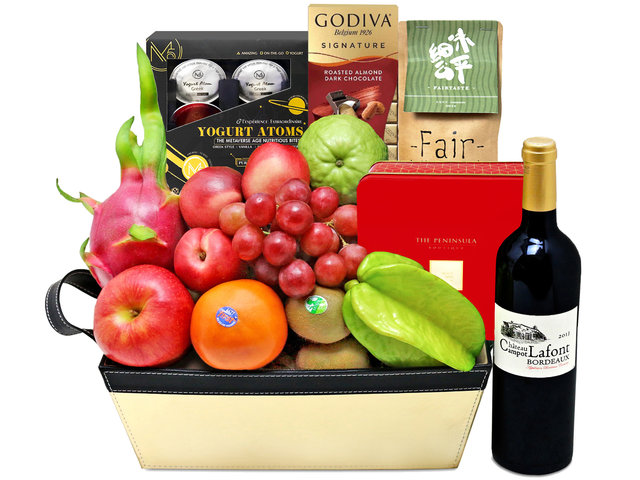 Fruit Basket - Food And Fruit Gift Hamper G23 - L76602424 Photo