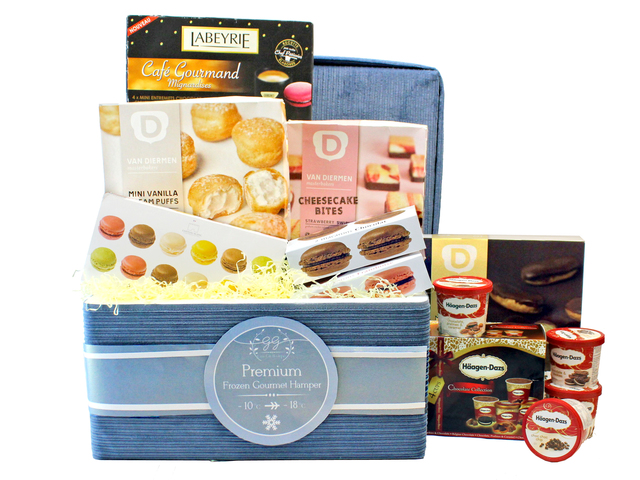 Wine n Food Hamper - Premium Frozen Pastry Gift Hamper FH93 - L160807 Photo